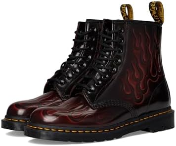 Amazon.com | Dr. Martens Unisex 1460 Cherry Red UK 3 (US Men's 4